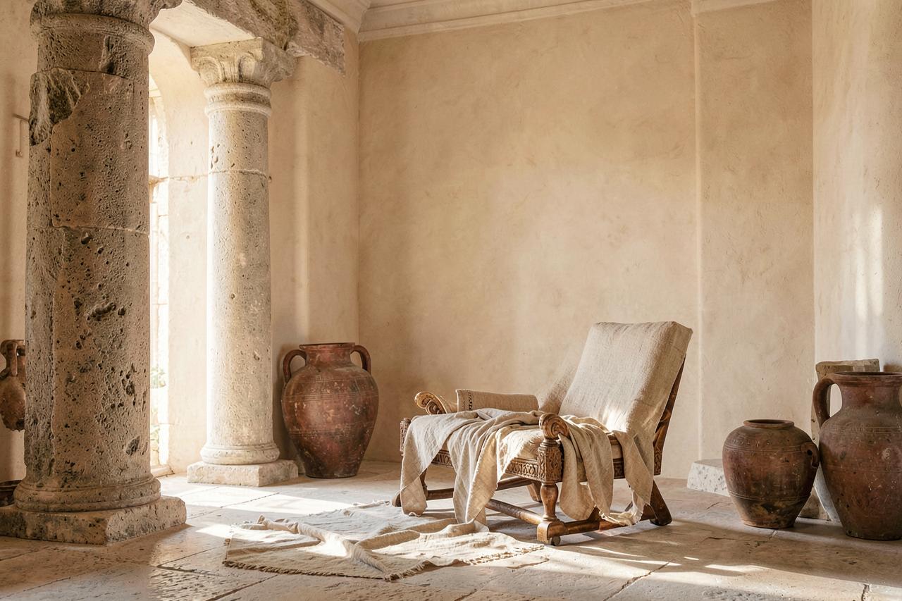 Interno in stile Stile antico