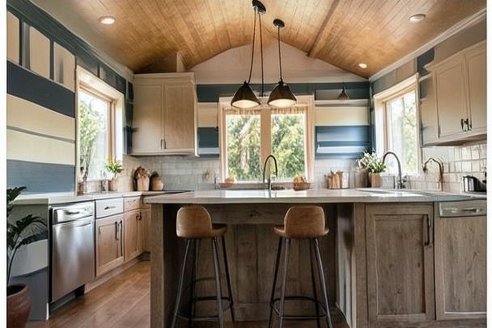 Interno in stile Farmhouse