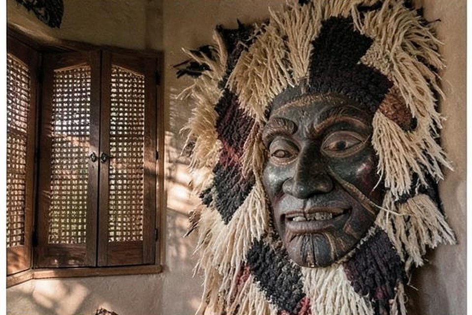 Interno in stile Tribal