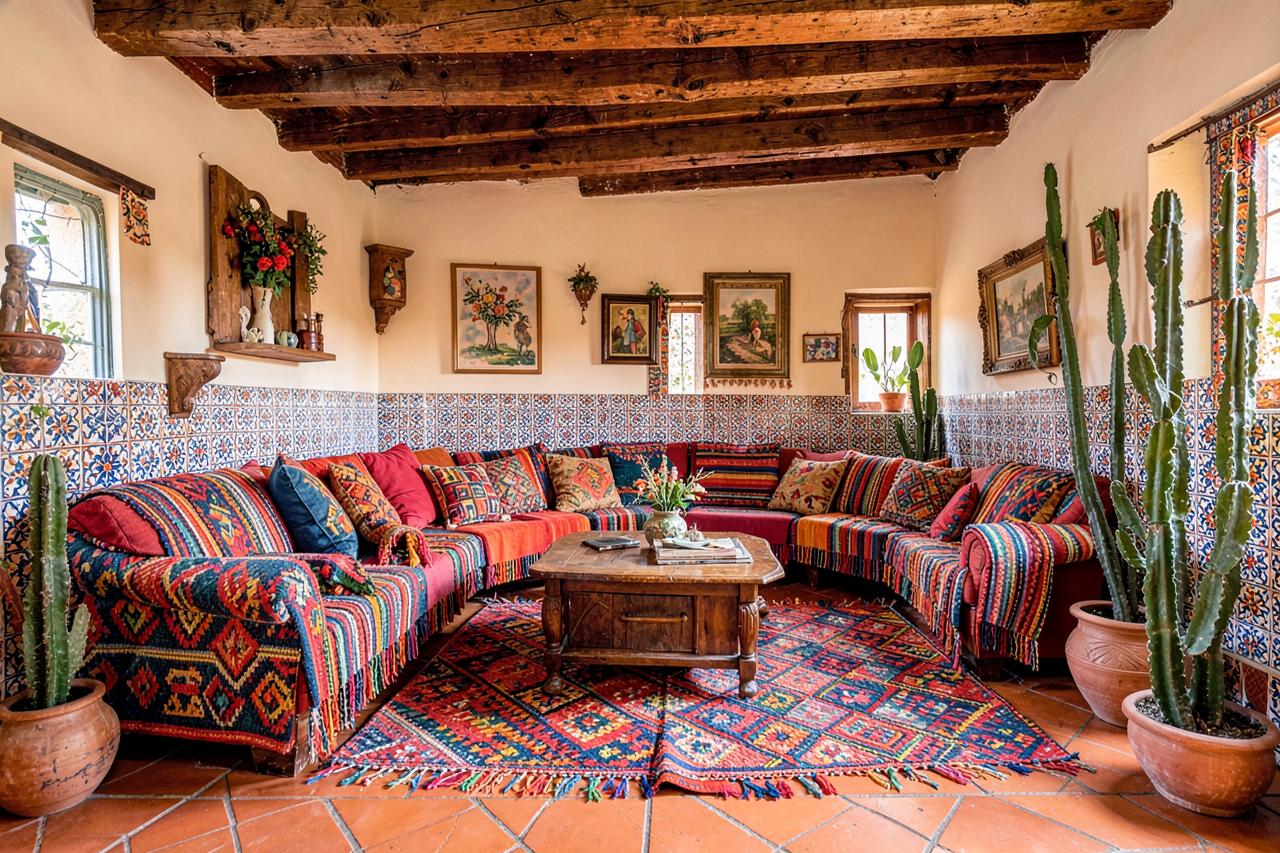 Interno in stile Messicano