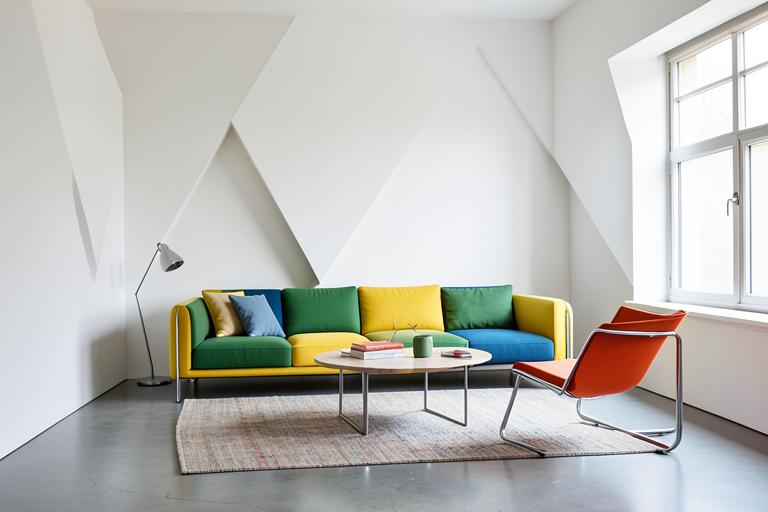 Interno in stile Bauhaus