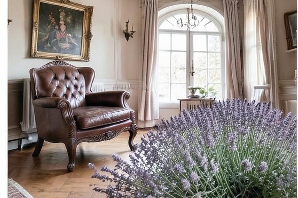 Interno in stile Regency