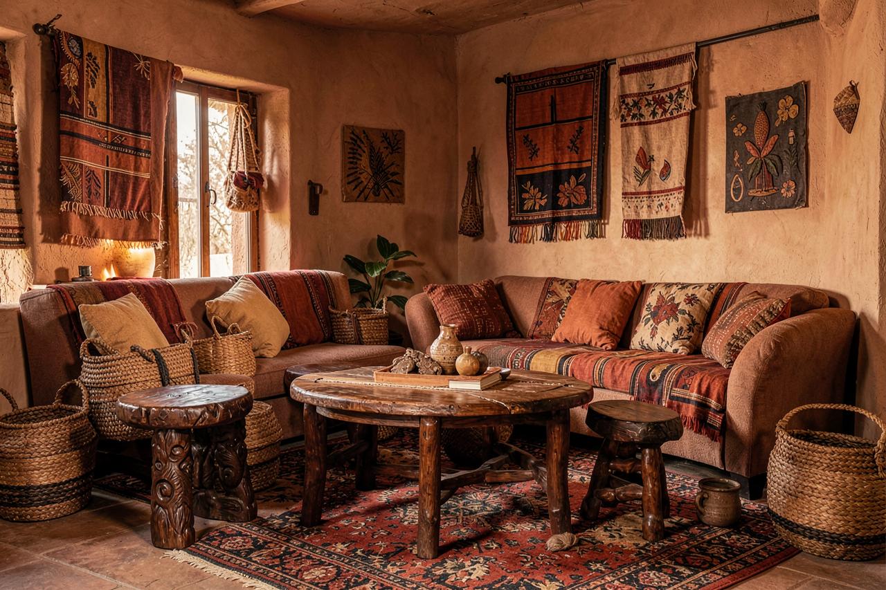 Interno in stile Africano