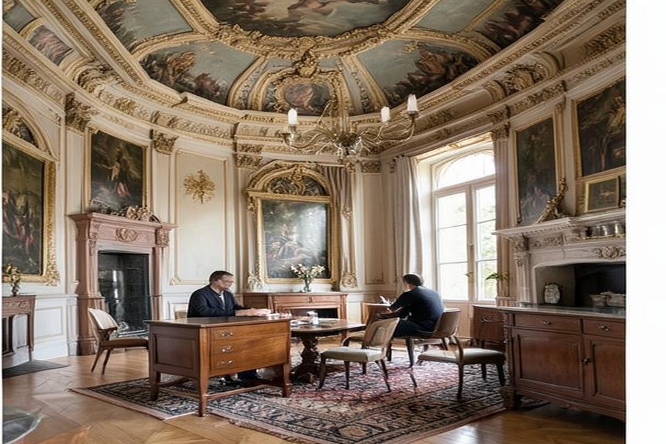 Interno in stile Rinascimentale