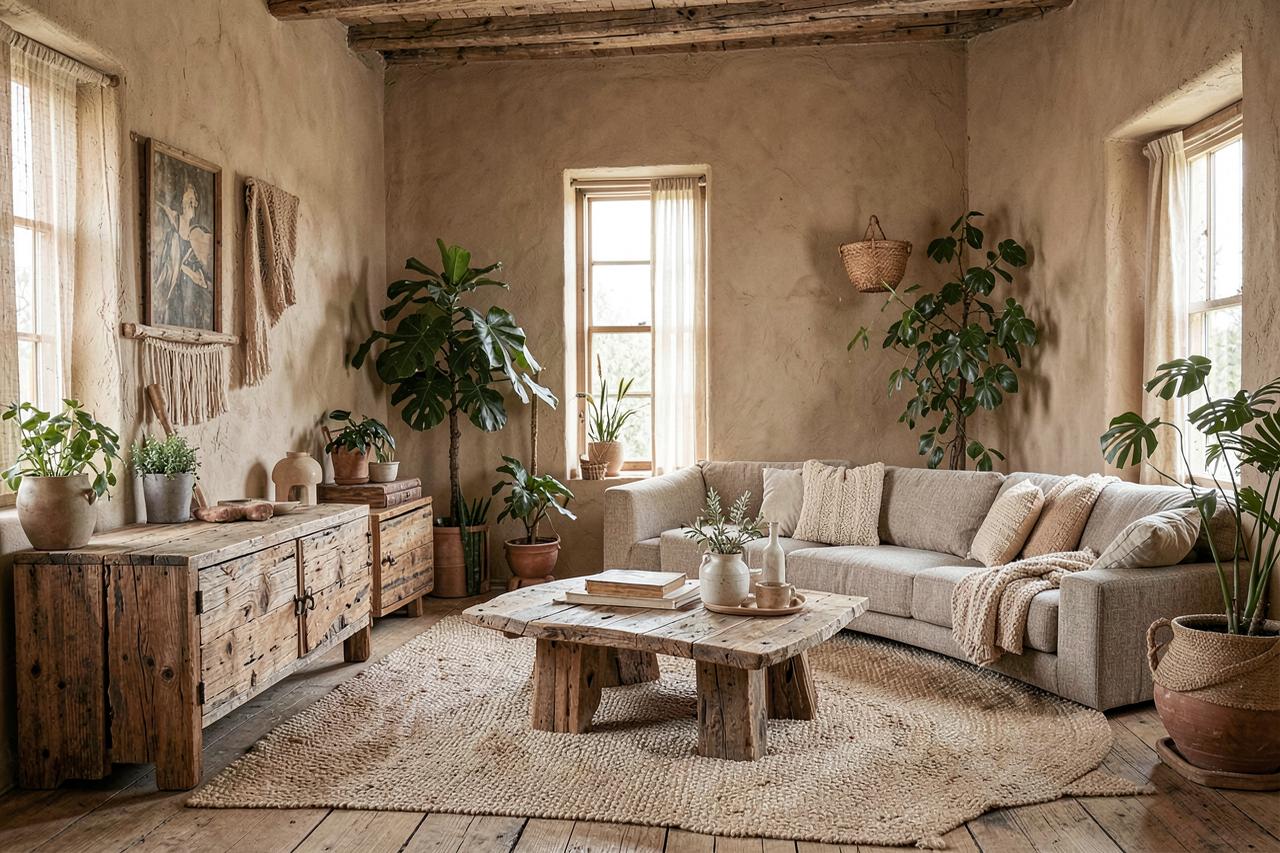 Interno in stile Eco
