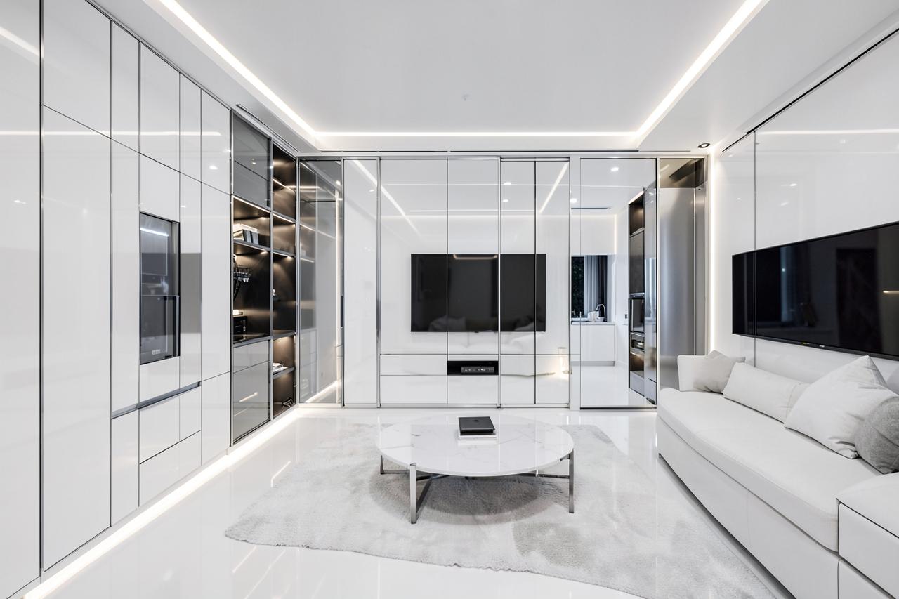 Interno in stile High Tech