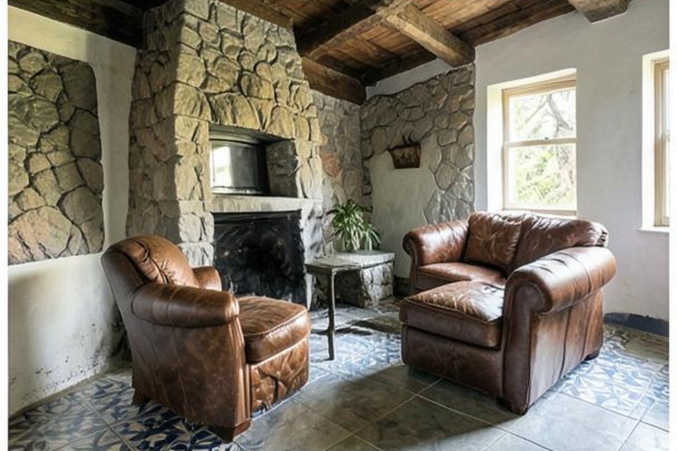 Interno in stile Spagnolo rustico