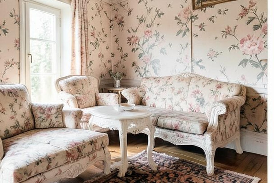 Interno in stile Shabby Chic