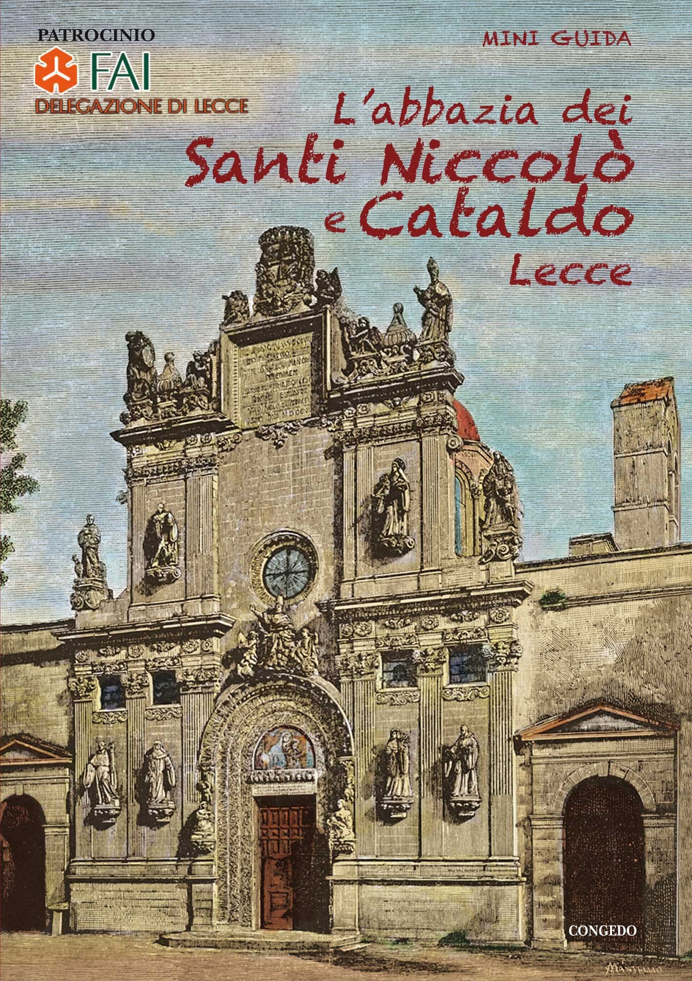 Copertina di L’abbazia dei Santi Niccolò e Cataldo. Lecce — Mario Cazzato
