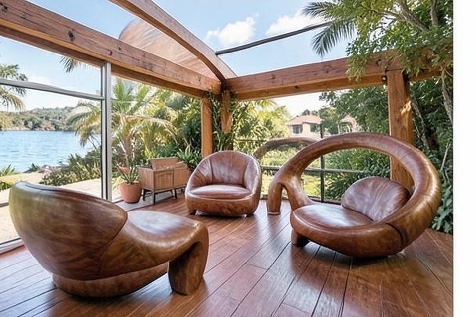 Interno in stile Tropicale