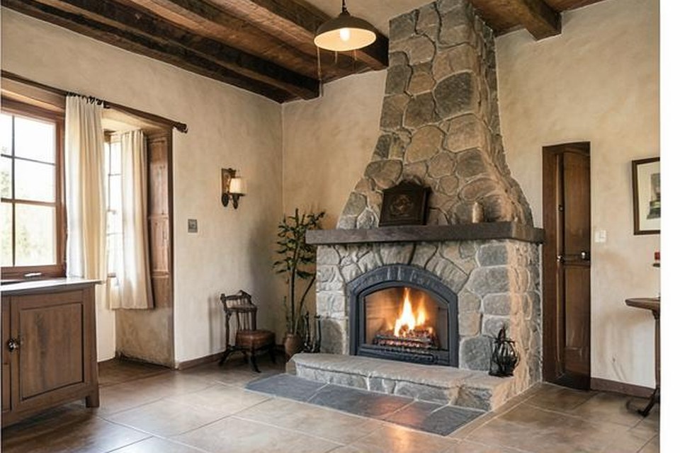 Interno in stile Tirolese