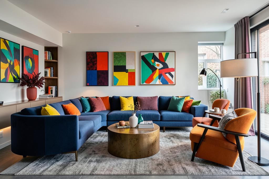 Interno in stile Classico Contemporaneo