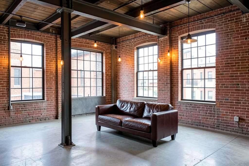 Interno in stile Industrial